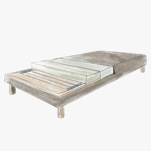 Sommier Tapissier 603 - Velours Côtelé, Suédine et Simili Cuir