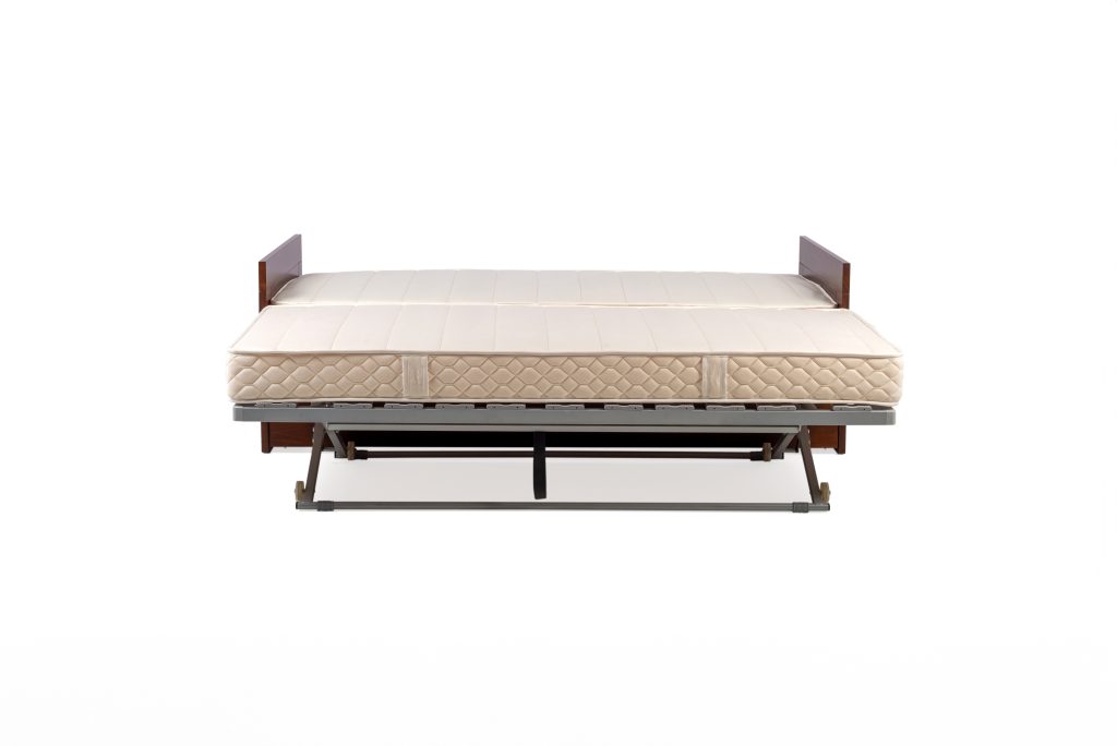 Lit gigogne en version double couchage unis