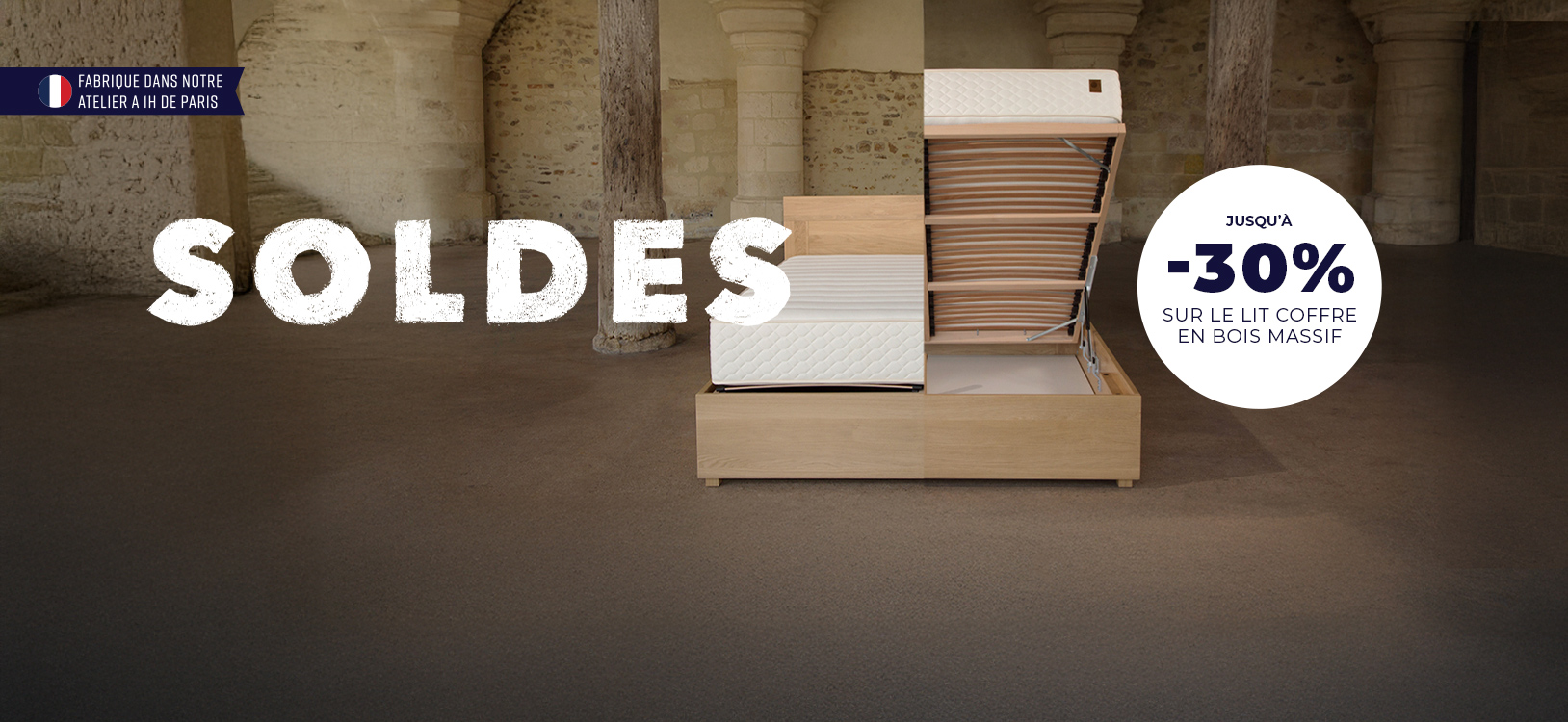 16.06.26 SOLDES LANDING PAGE DESKTOP LIT COFFRE Lit coffre