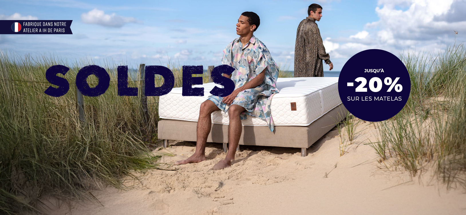 16.06.26 SOLDES LANDING PAGE DESKTOP MATELAS Matelas