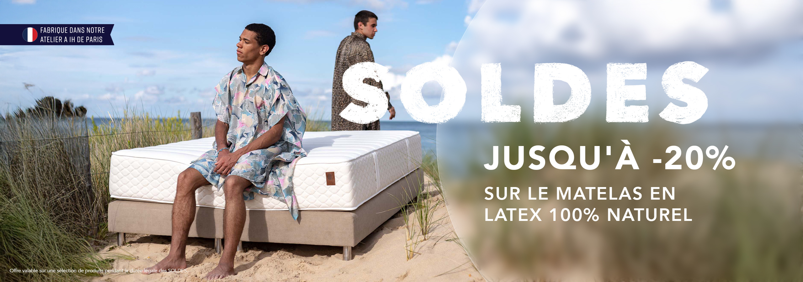 20.06.25 NL BANNER SOLDES MATELAS DESK Homepage 2