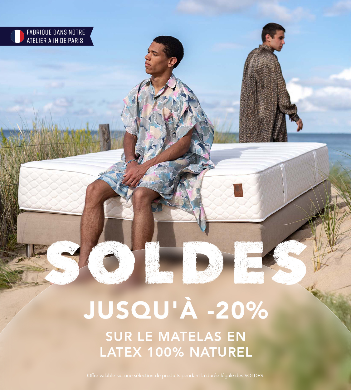 20.06.25 NL BANNER SOLDES MATELAS MOBILE Homepage 2