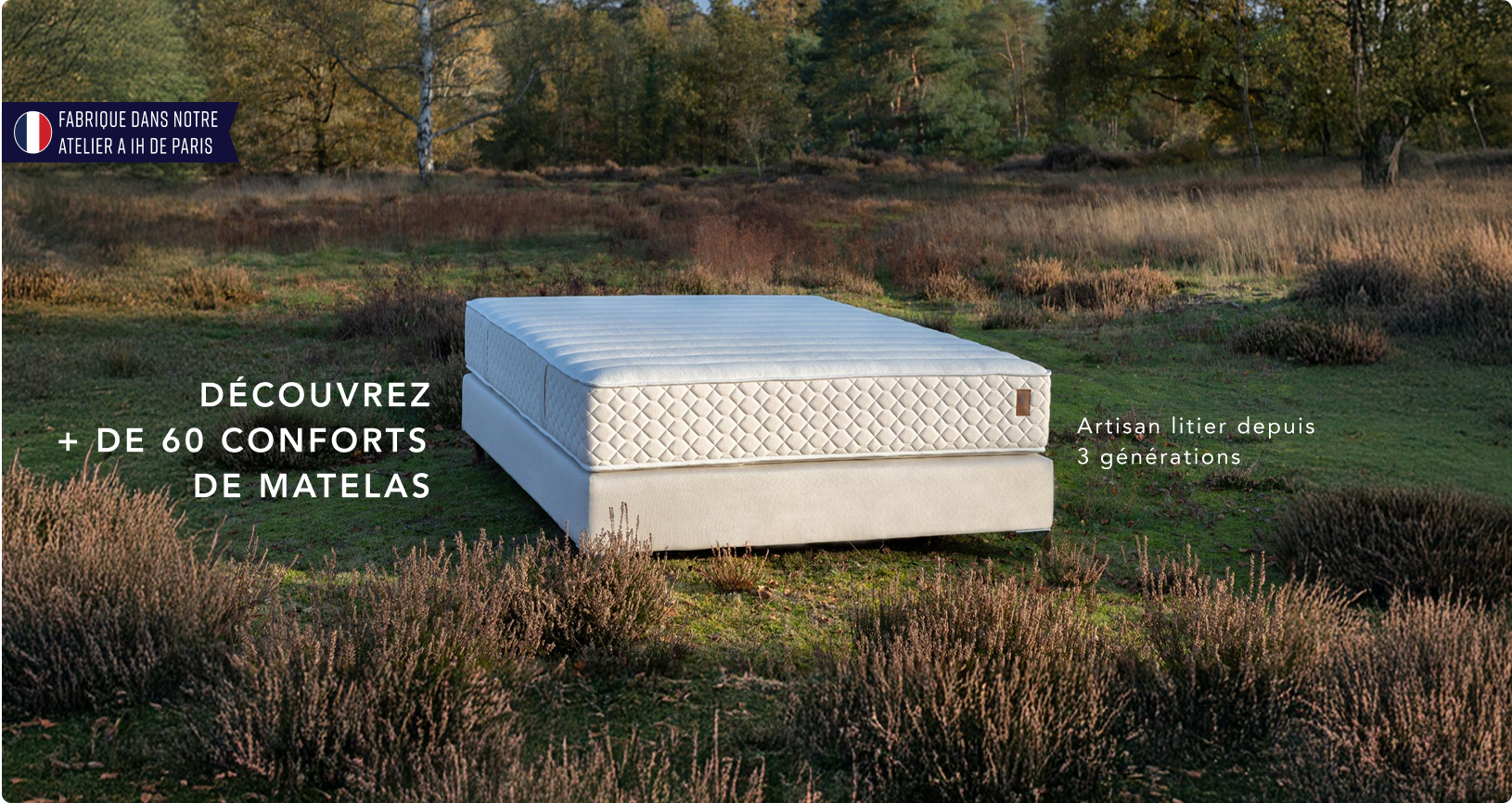 Les matelas nation literie - Découvrez plus de 60 conforts