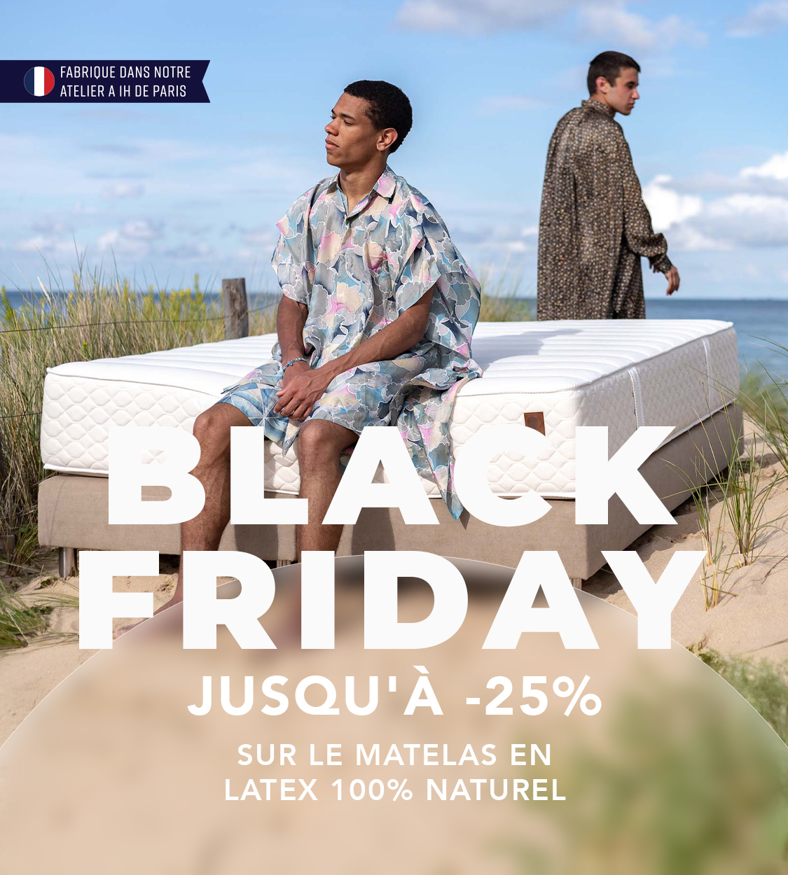 Black Friday Nation Literie 2025 - Matelas latex 2