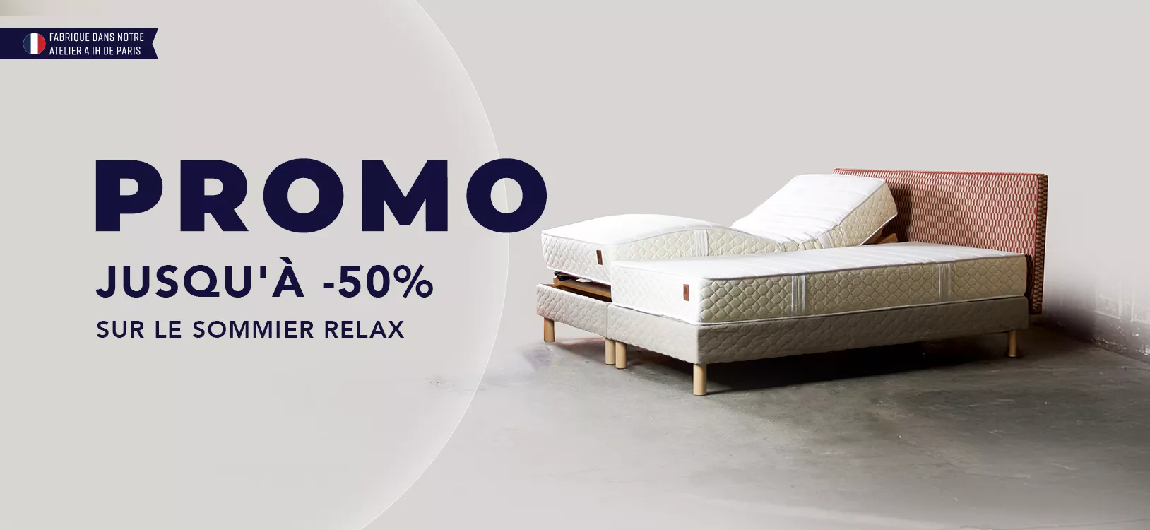 191225 nl banner relax 50 promo lp desk 694574d8a987f Sommiers Relaxation